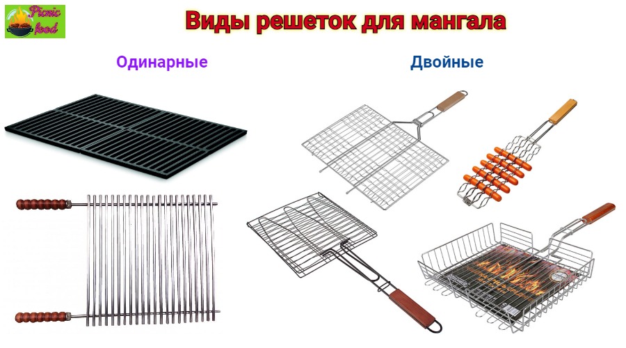 Как выбрать решетку для мангала по конструкции