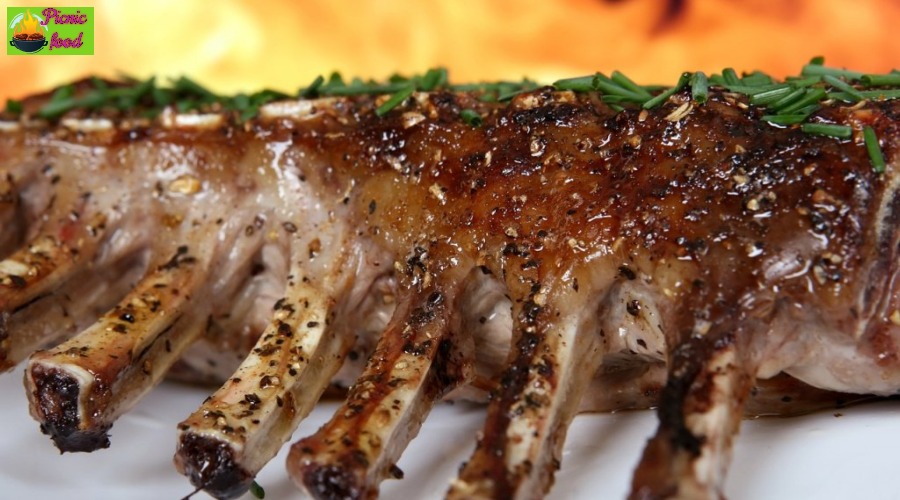 Вкуснейшие бараньи ребрышки на мангале в гранатовом маринаде Рецепт
