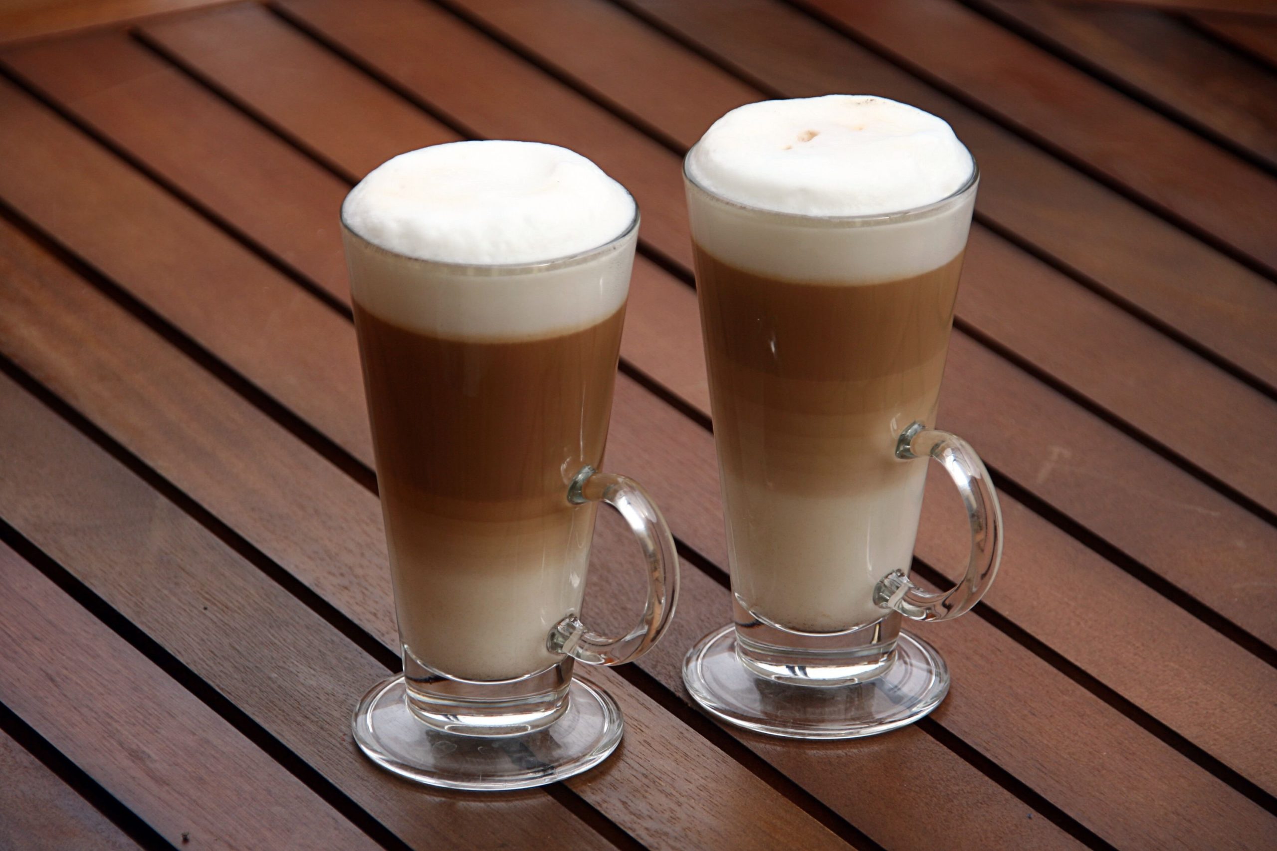 Latte. Виды кофе в кофейнях с описанием